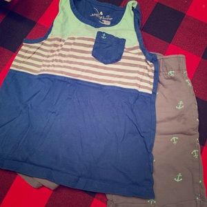 Toddler boy summer outfit